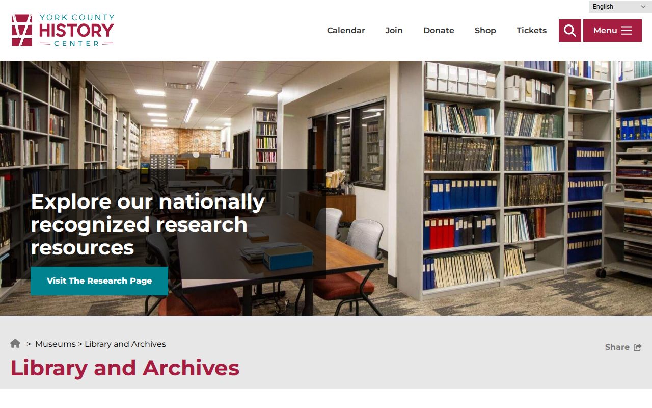 York city directory access at the York County History Center Library and Archives